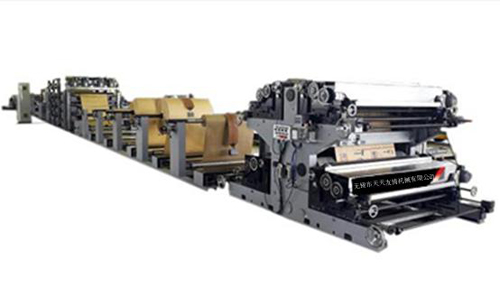 Fully automatic multiply kraft paper bag tube machine